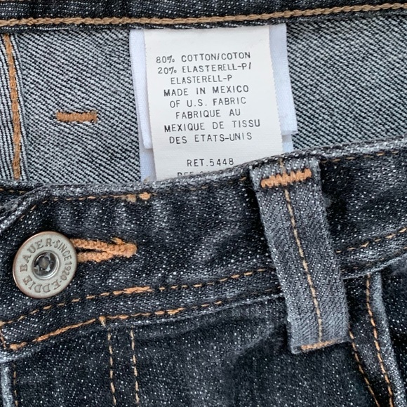 Eddie Bauer Classic Bootcut Black Jeans - Picture 4 of 8